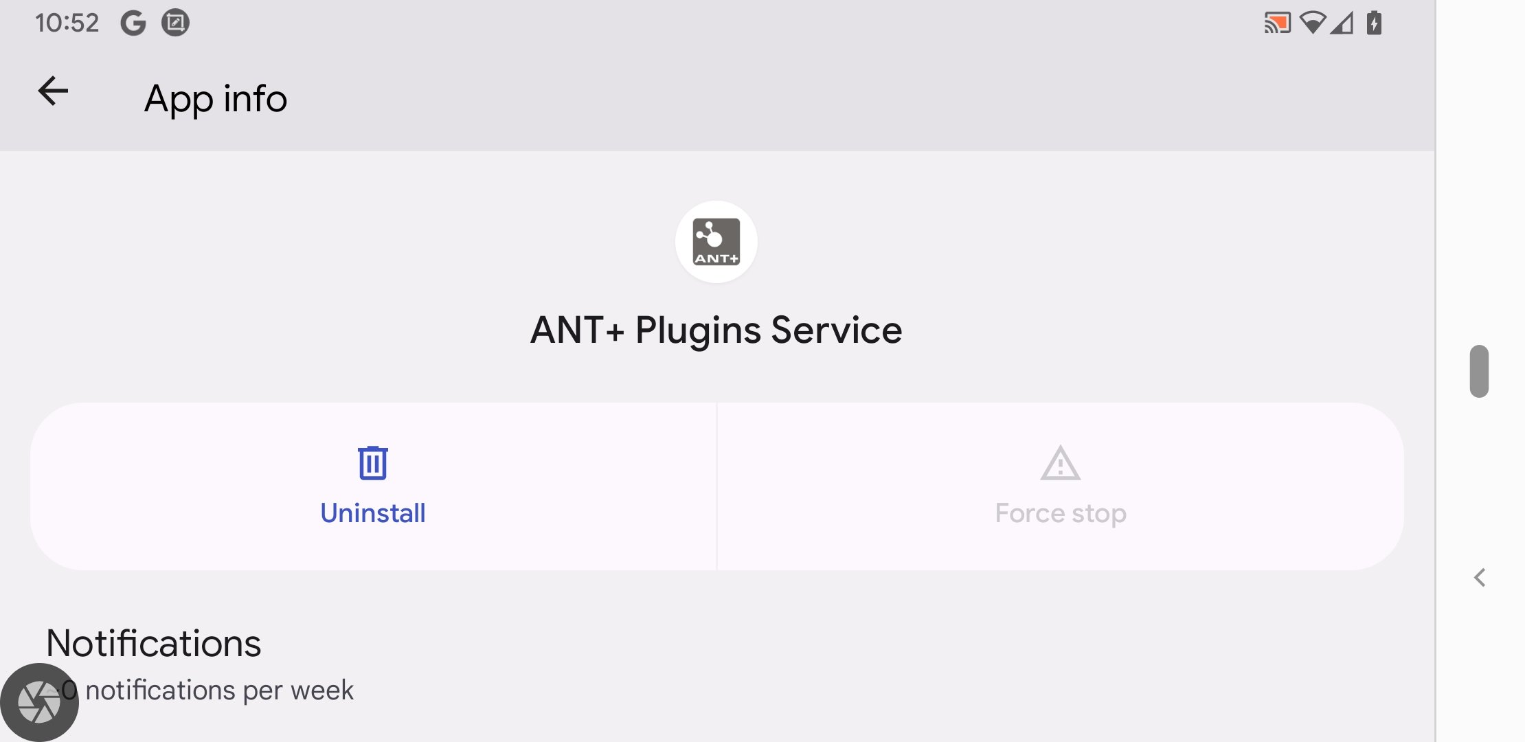 ANT+ Plugins Service Android 