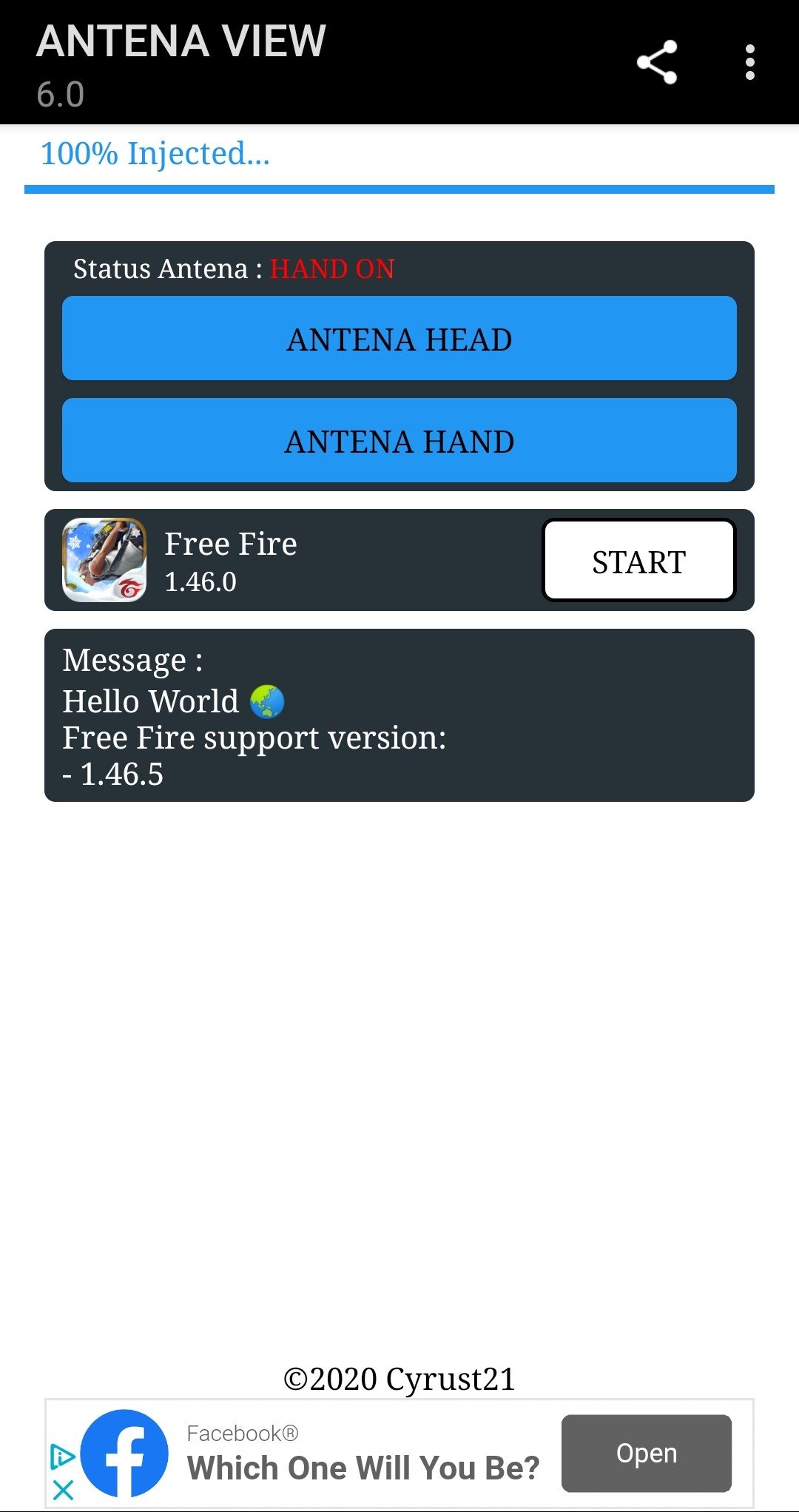 FreeFire Antenna Hack F pRank APK para Android - Download