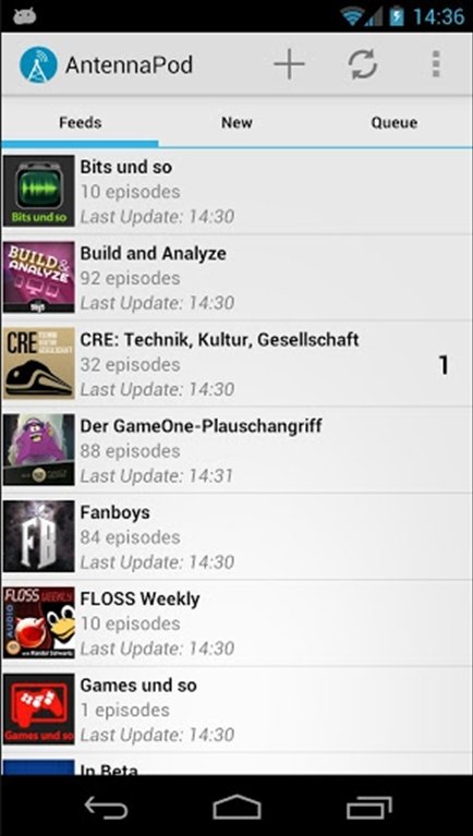 AntennaPod Android 