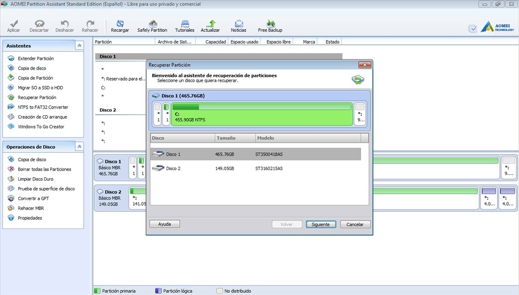 AOMEI Partition Assistant Pro 10.1 for ios download free