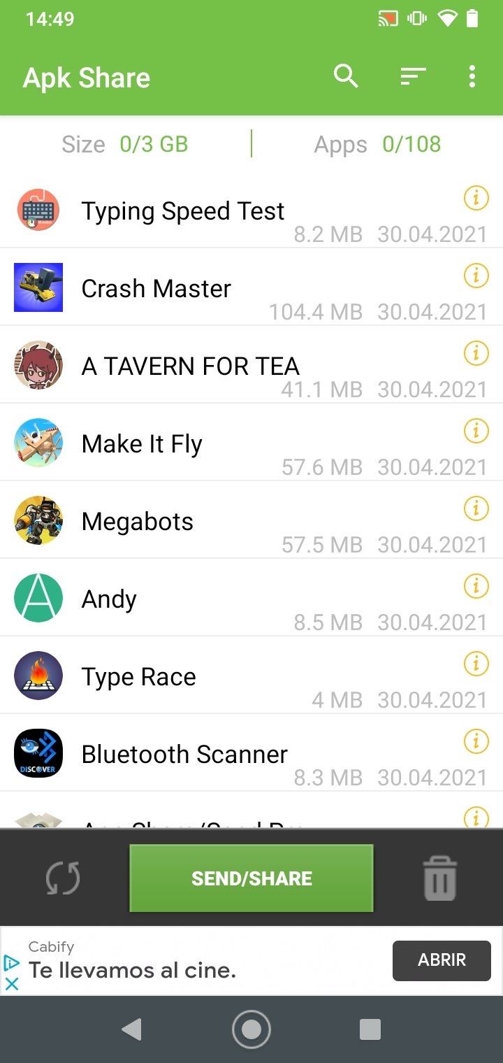 Apk Share Bluetooth 3.8.0 - Скачать для Android APK бесплатно