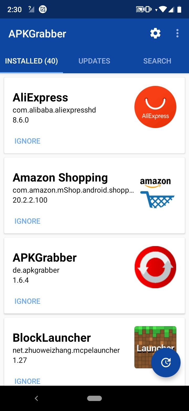 APKGrabber Android 