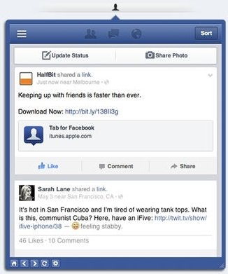 facebook app for mac os x free download