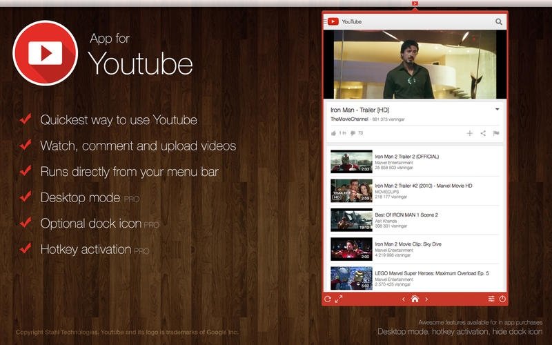 best youtube app for mac os