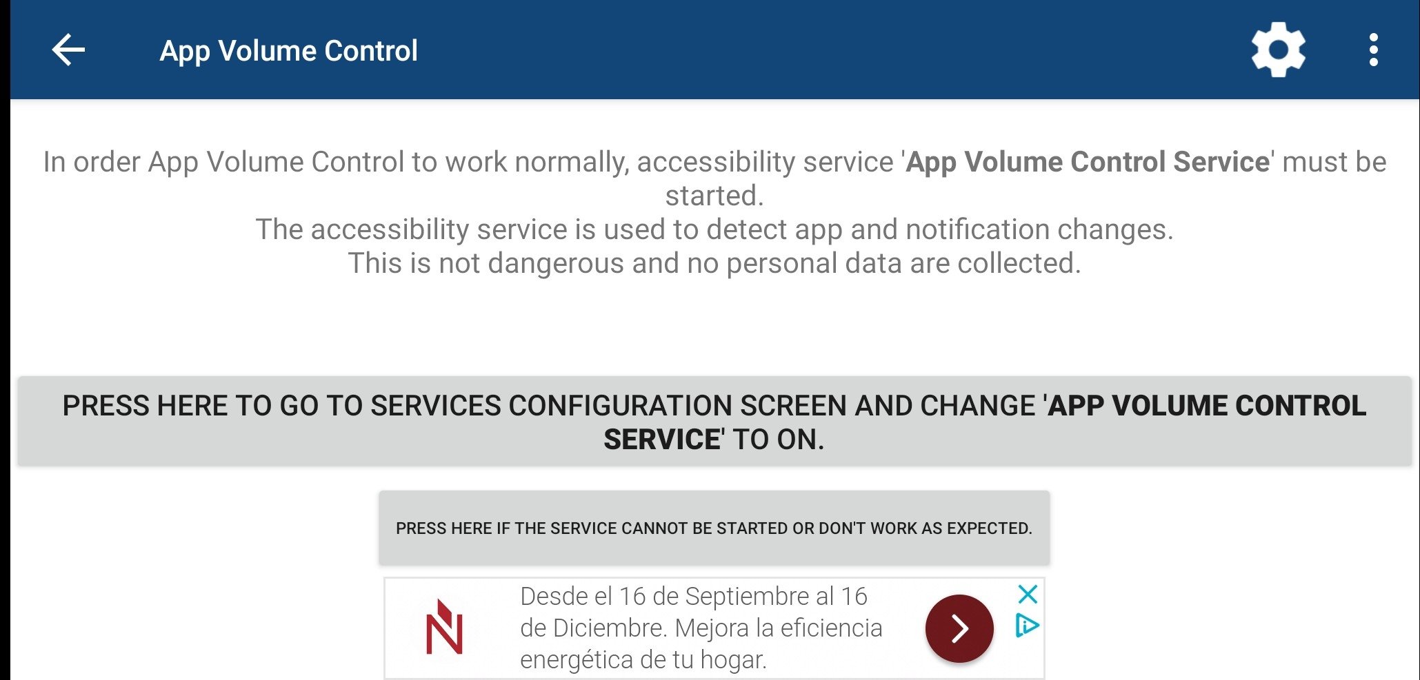 App Volume Control Android 