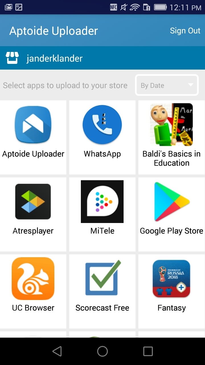 Aptoide Uploader Android 