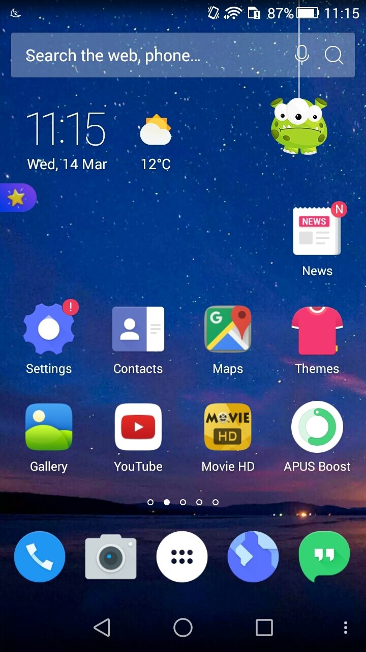 Apus launcher apk