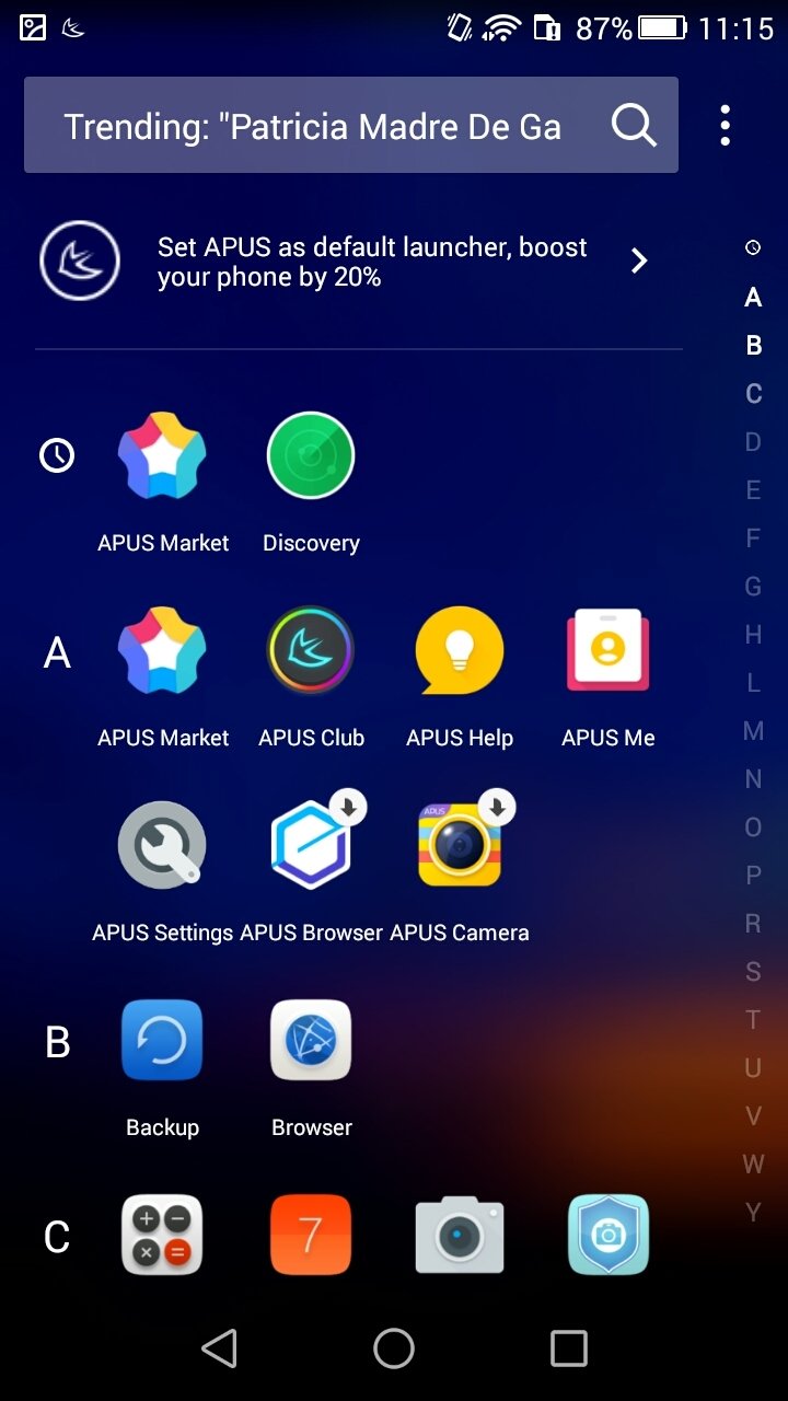 Descargar APUS Launcher: Tema, Pequeño, Rápido, Oculta Apps 3.7.5 para