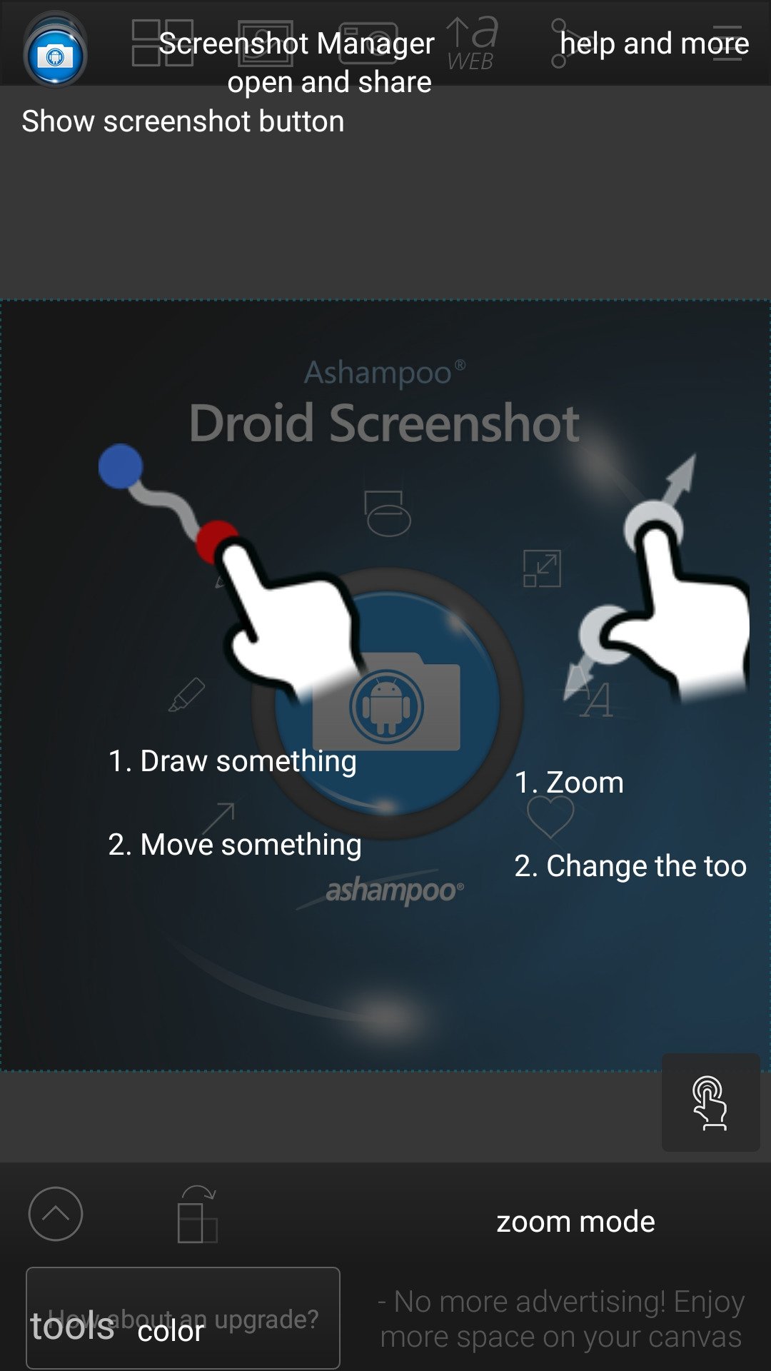 Ashampoo Droid Screenshot Android