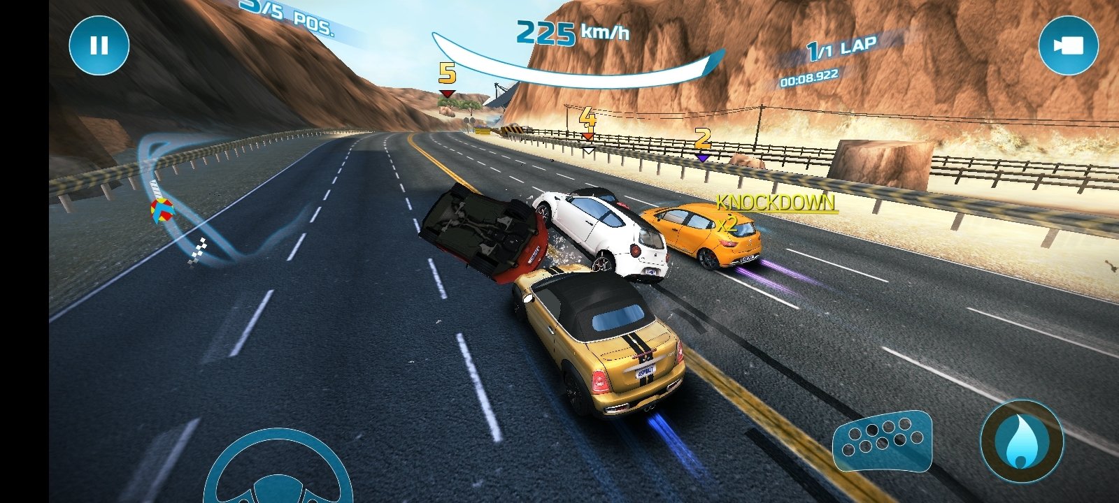 Asphalt Nitro 1.7.9a - Скачать для Android APK бесплатно