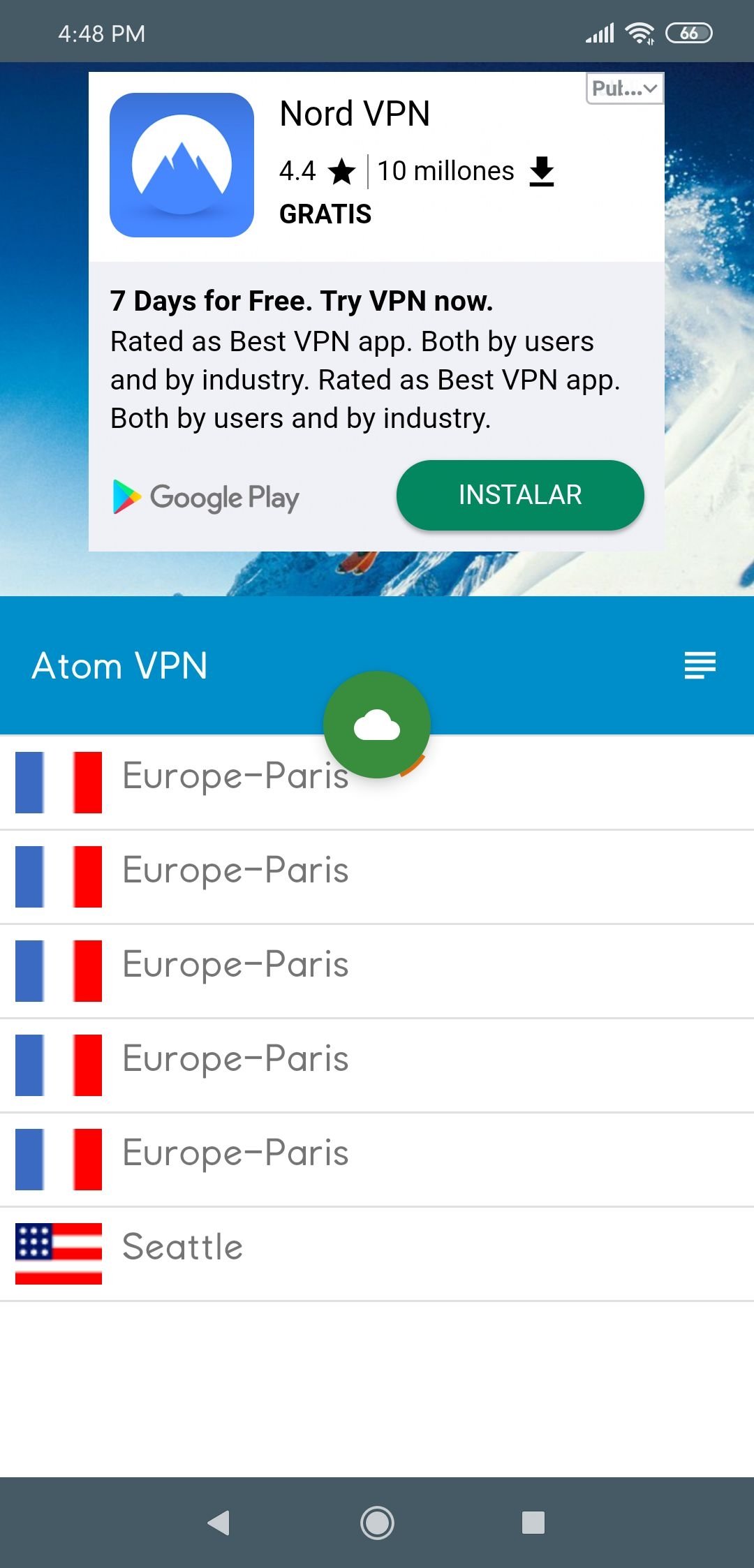 Atom VPN Android 