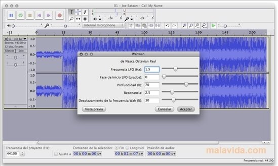 android audacity