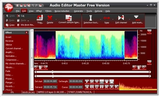 audio editor software free download