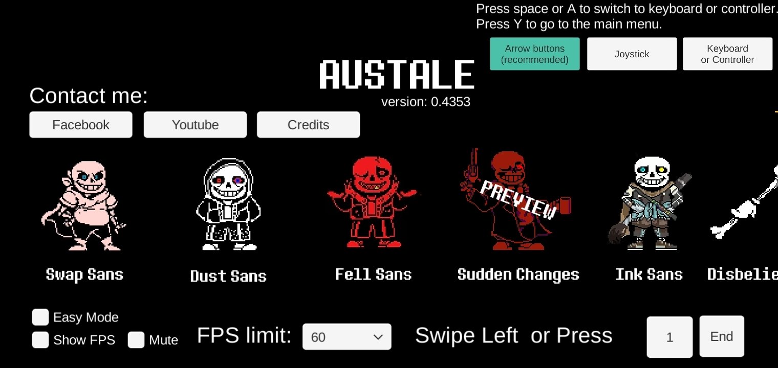 Ink sans fight android apk 