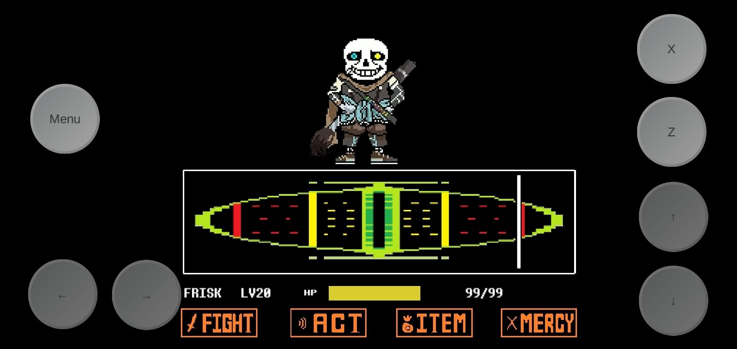 Undertale Sans fight on Android