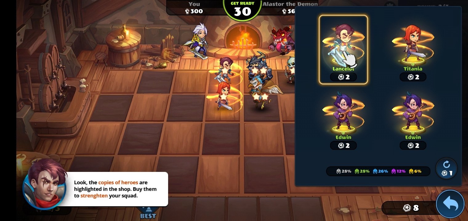 ♟️ Heroes Auto Chess - Free RPG Chess Game 1.71 APK + Mod for Android.