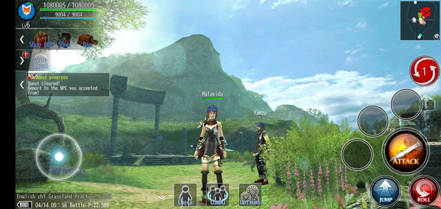 ONLINE RPG AVABEL Android Gameplay 