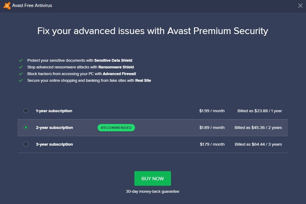 Avast Antivirus Pro Software Free Trial  Download Available