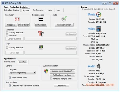 AVI ReComp 1.5 Download for PC Free