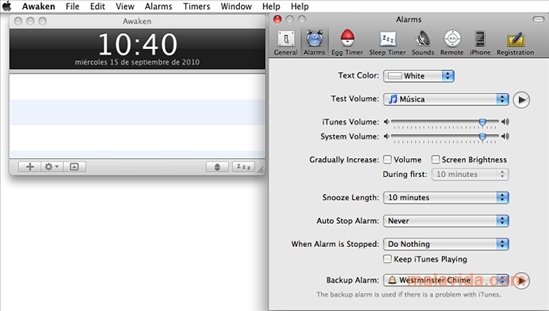 alarm clock app for mac free download