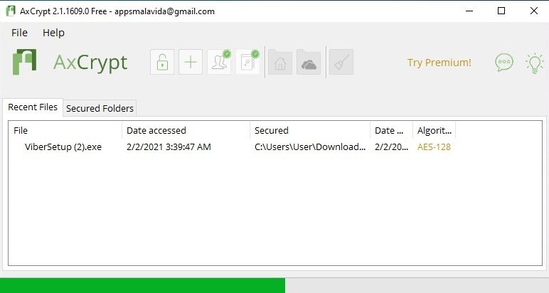 axcrypt free vs premium