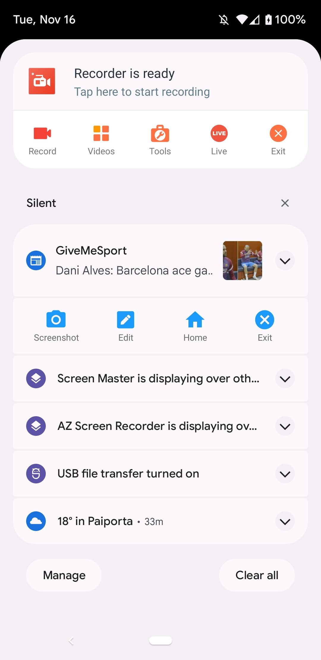 android screen recorder like air shou