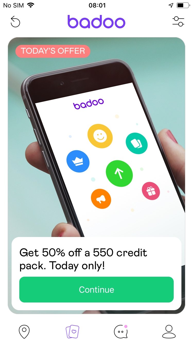 To credit free how get badoo for Ways to