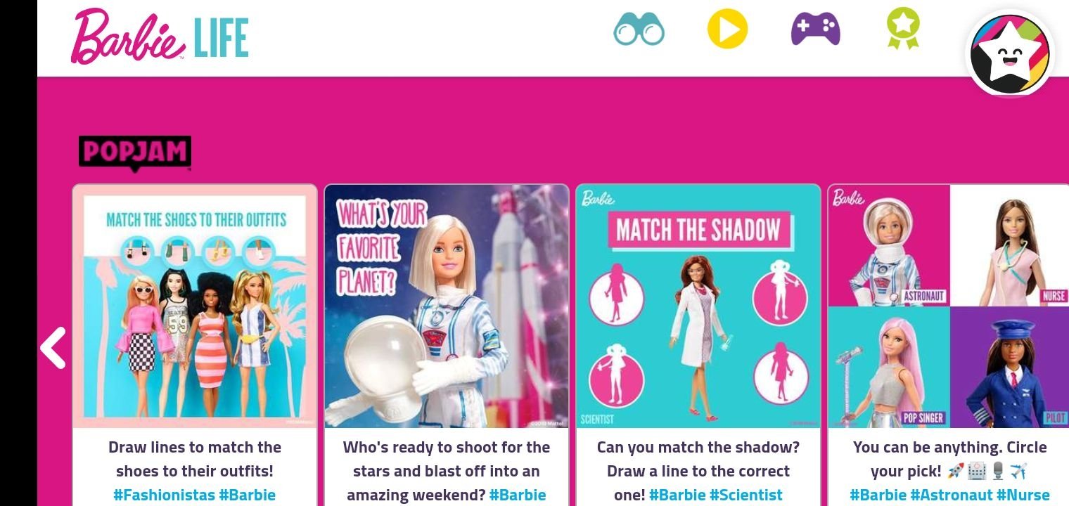 barbie life game