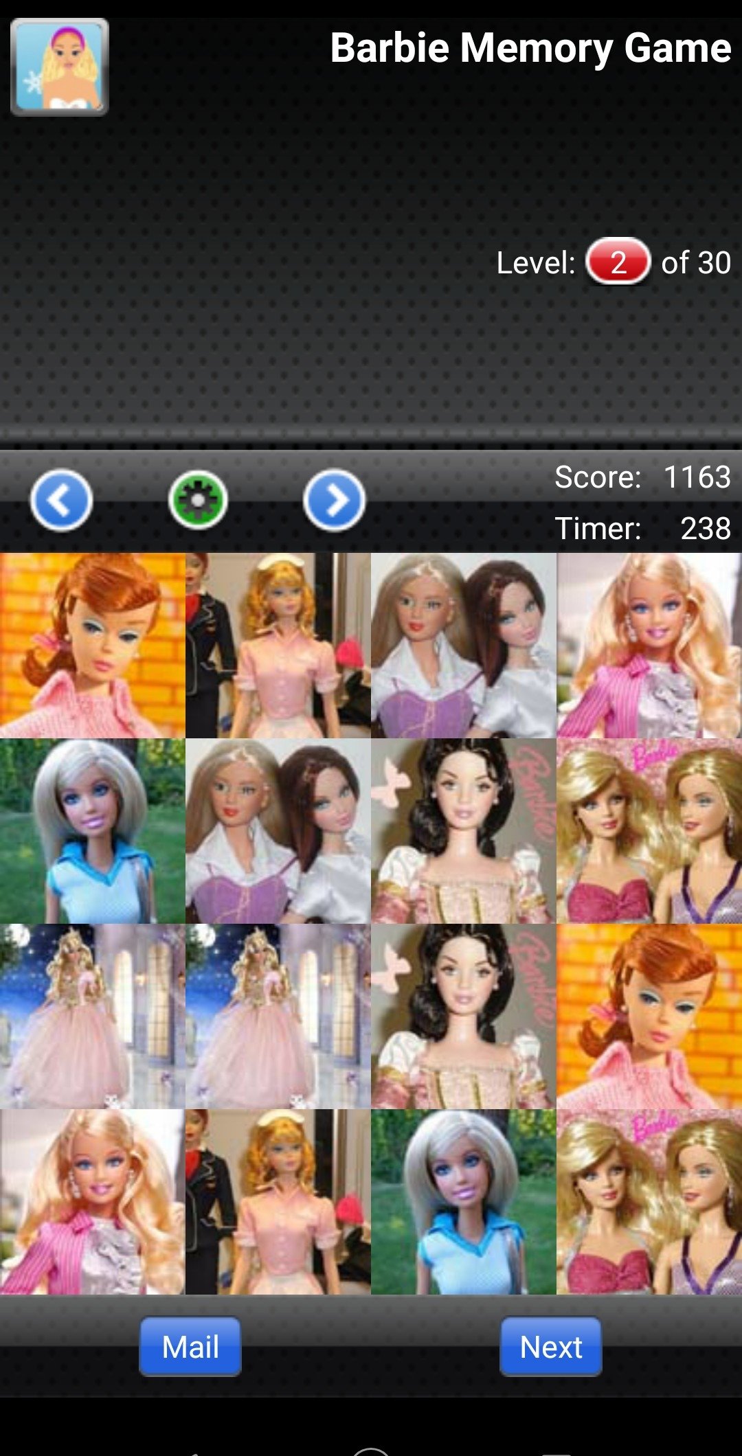 Barbie 2017 Memory download the last version for android