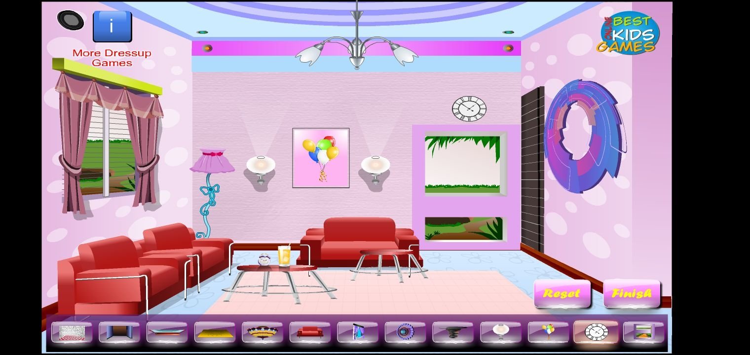 barbie room decoration games