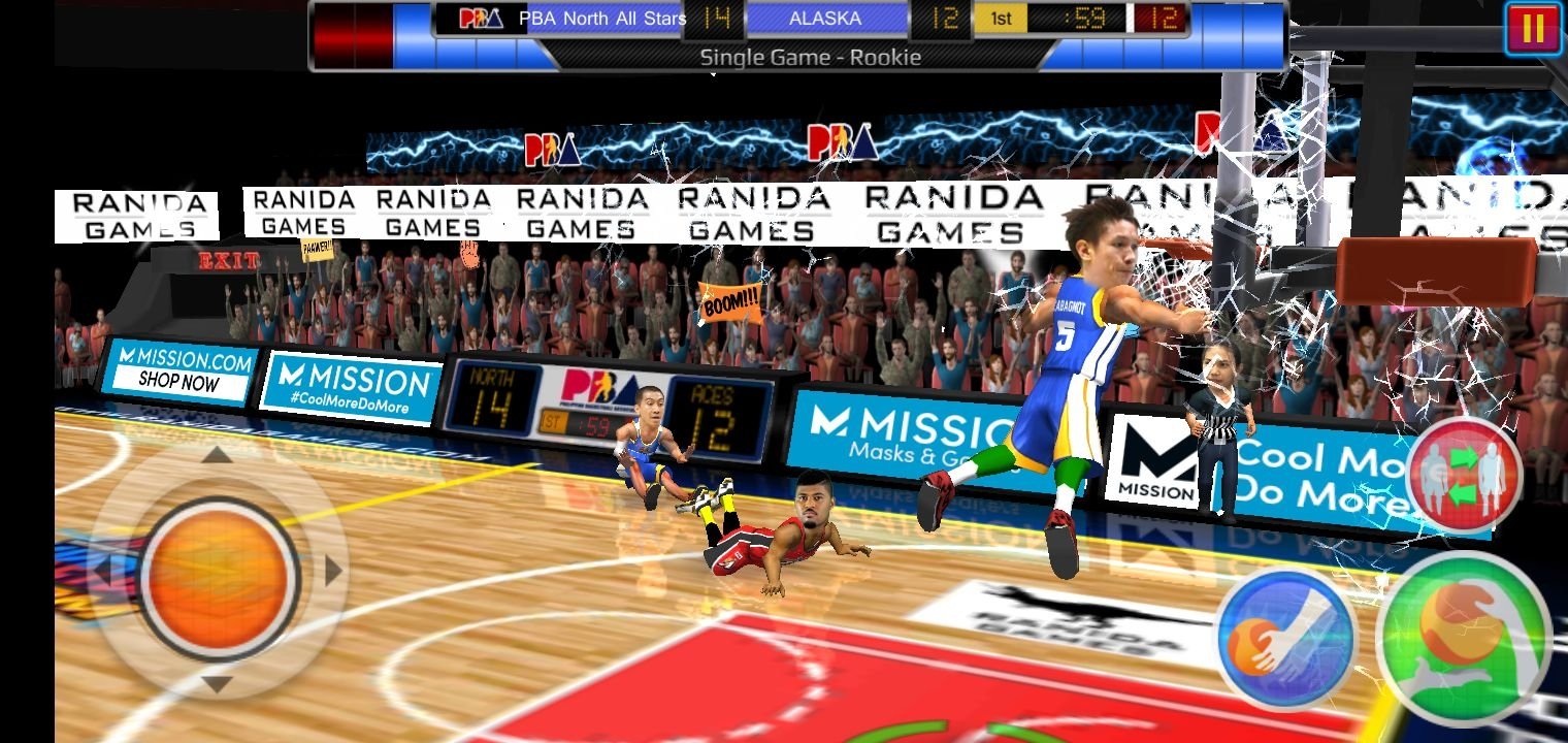 Baixar e jogar Basket Clash Jogos de Basquete no PC com MuMu Player