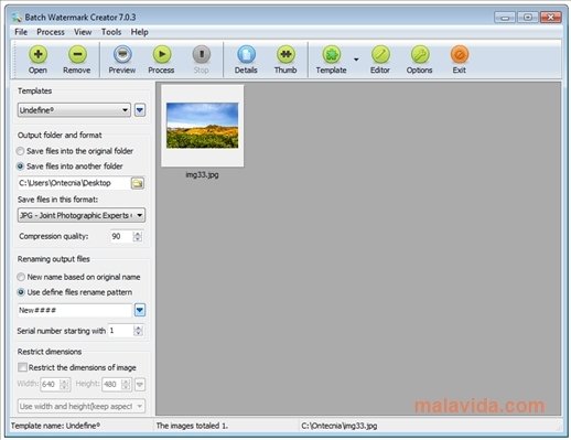 free software to batch watermark photos