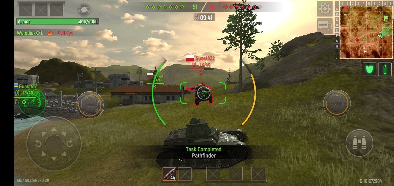 download the new version for android World of War Tanks