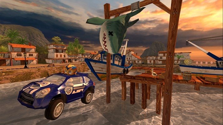 how to get a boost start in beach buggy racing for pc