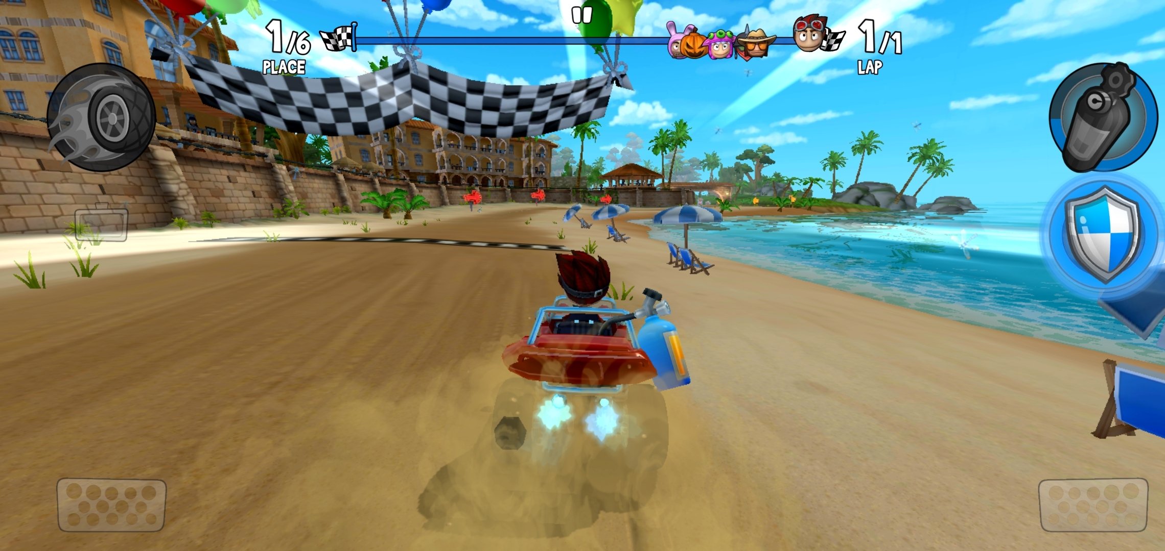 beach buggy racing 2 apk hackeado