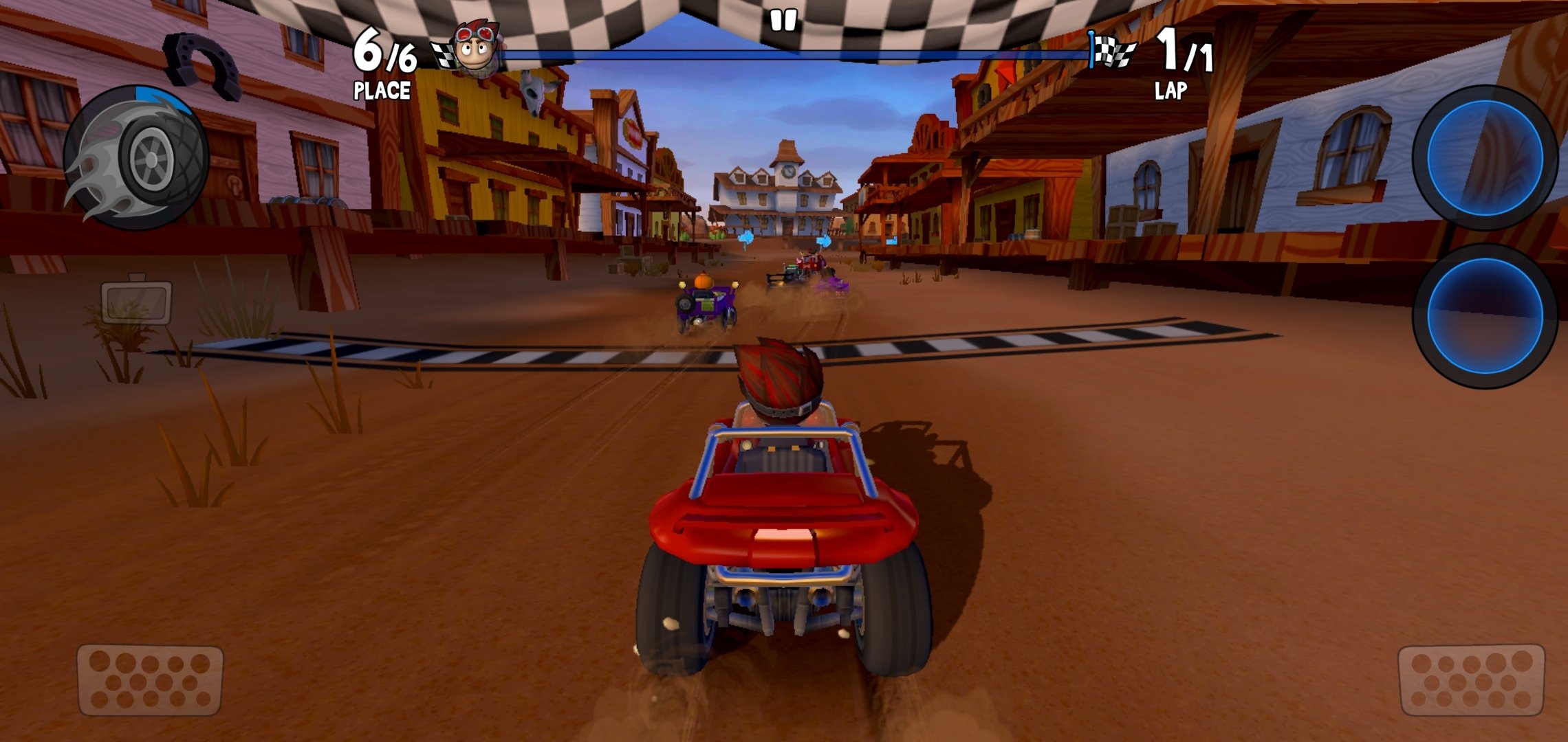 beach buggy racing mod apk download