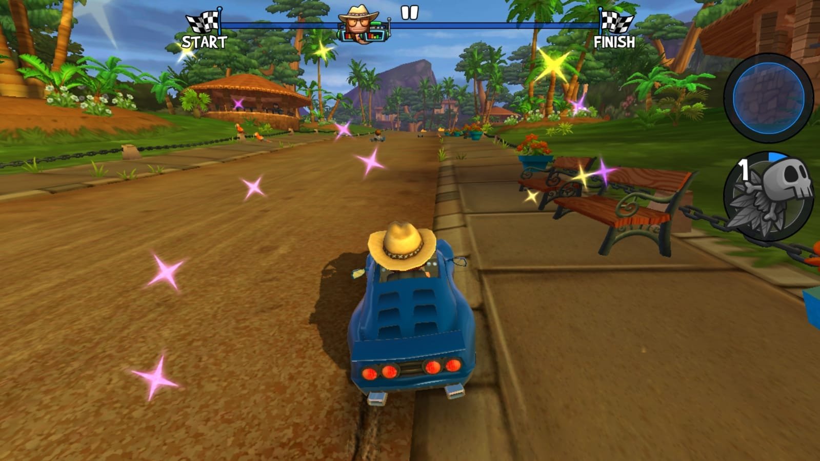 beach buggy racing 2 androidtv
