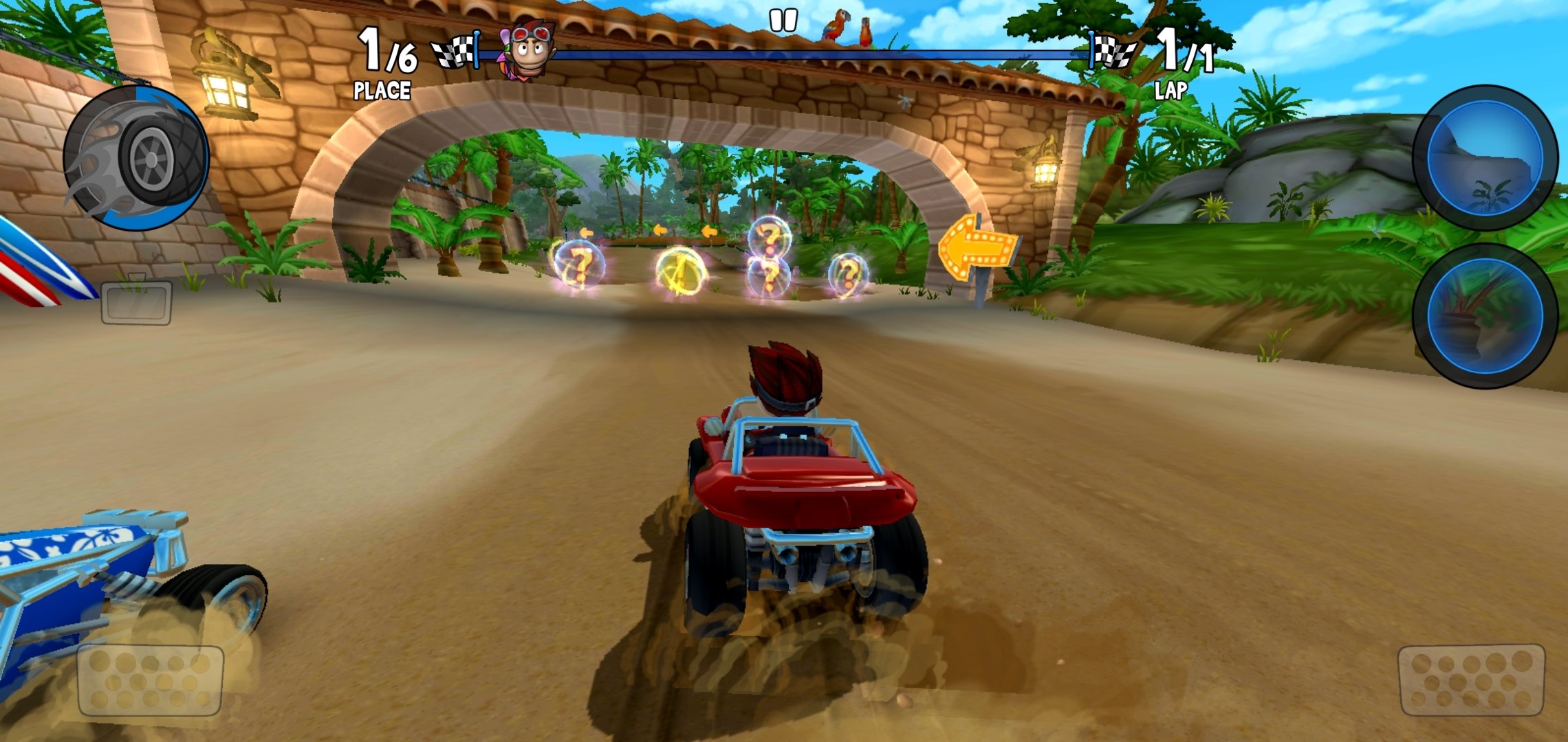 beach buggy racing 2 tesla