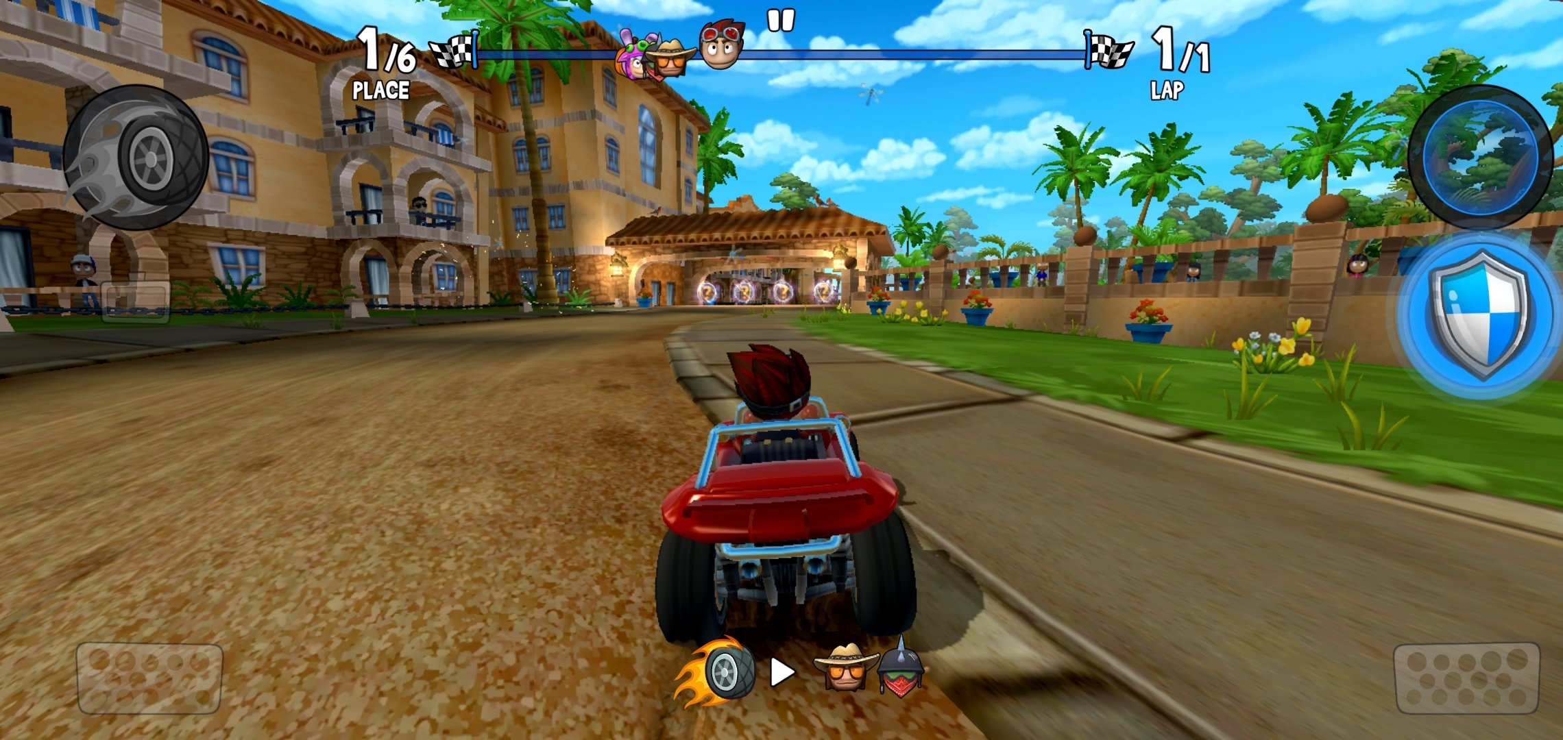 beach buggy racing online game
