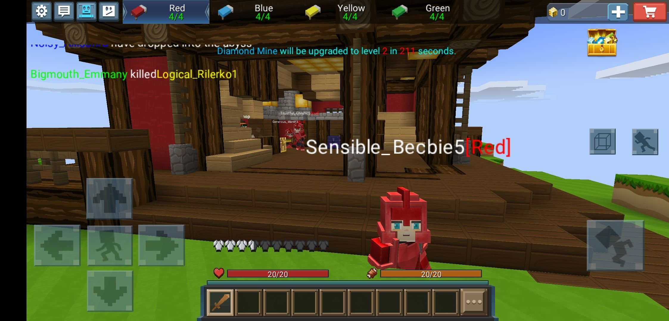 MINECRAFT BED WARS Mod in Among Us 