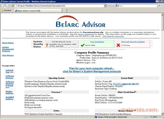 belarc advisor for mac download