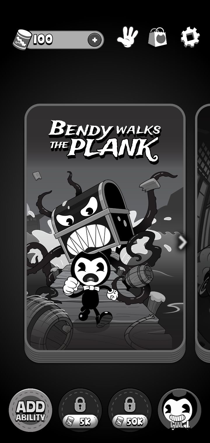 bendy in nightmare run fanart