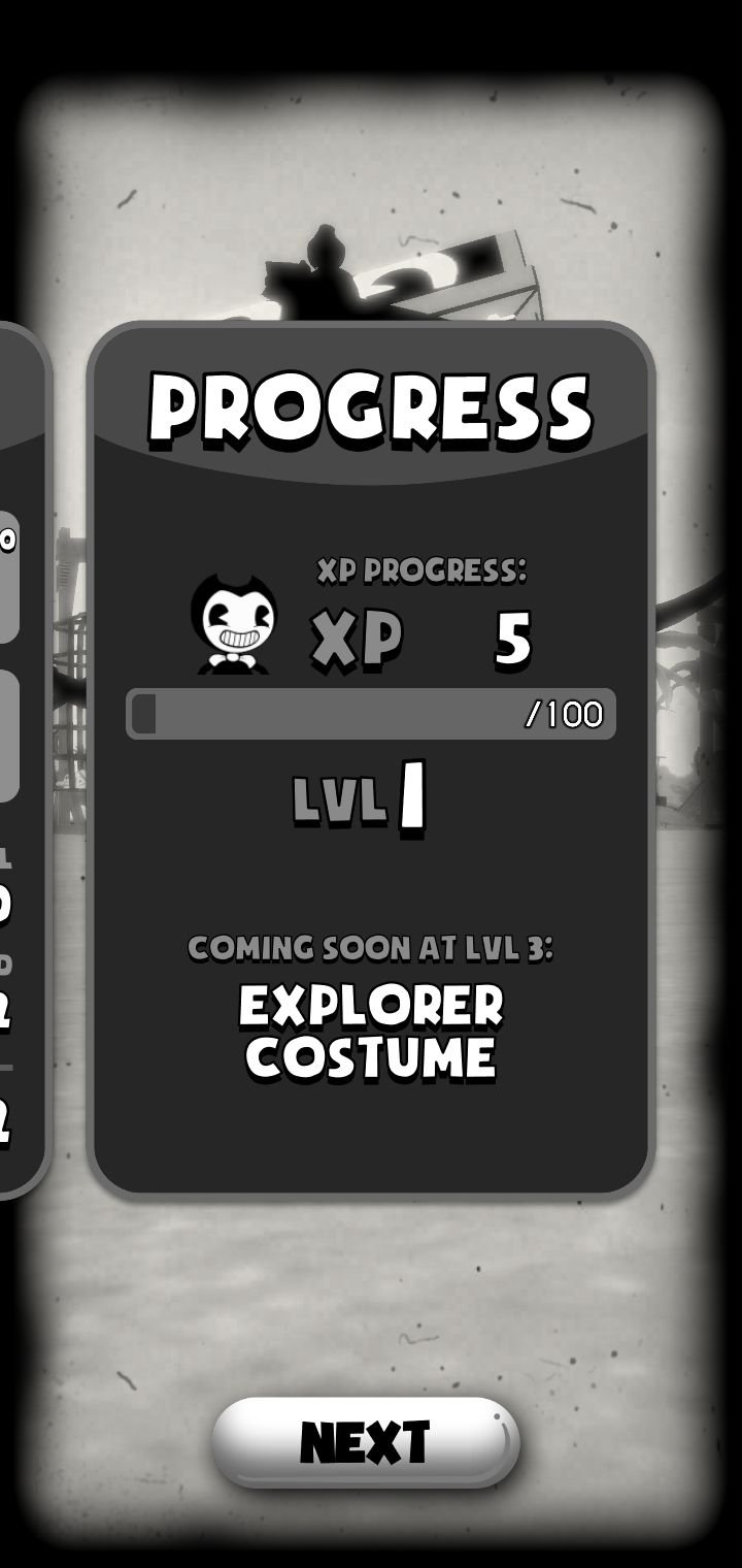 bendy in nightmare run hacked apk