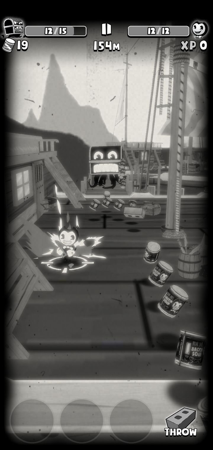 bendy in nightmare run hacked apk