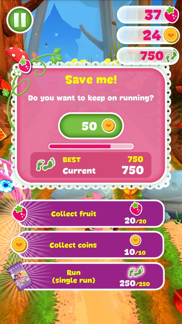 Шарлотта Земляничка Berry Rush 1.2.3 - Скачать для Android APK бесплатно