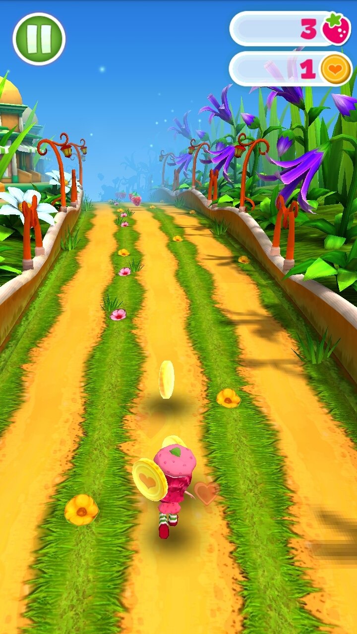 jogo: Berry rush #moranguinho #corrida