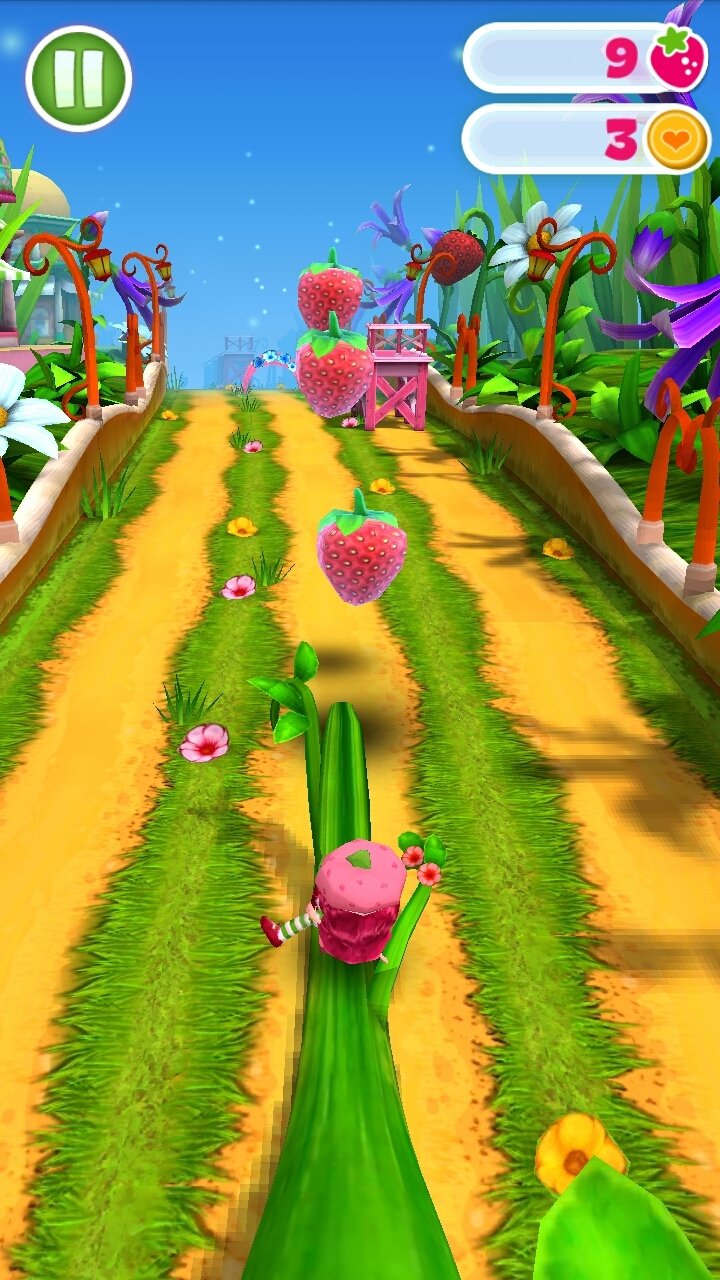 jogo: Berry rush #moranguinho #corrida