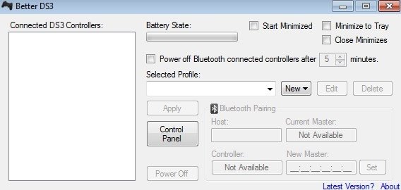 bluetooth pairing on better ds3 windows 10