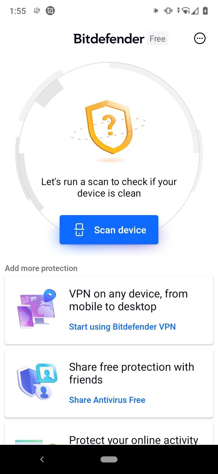 Bitdefender Antivirus Free Android 