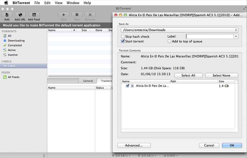 mac bittorrent client